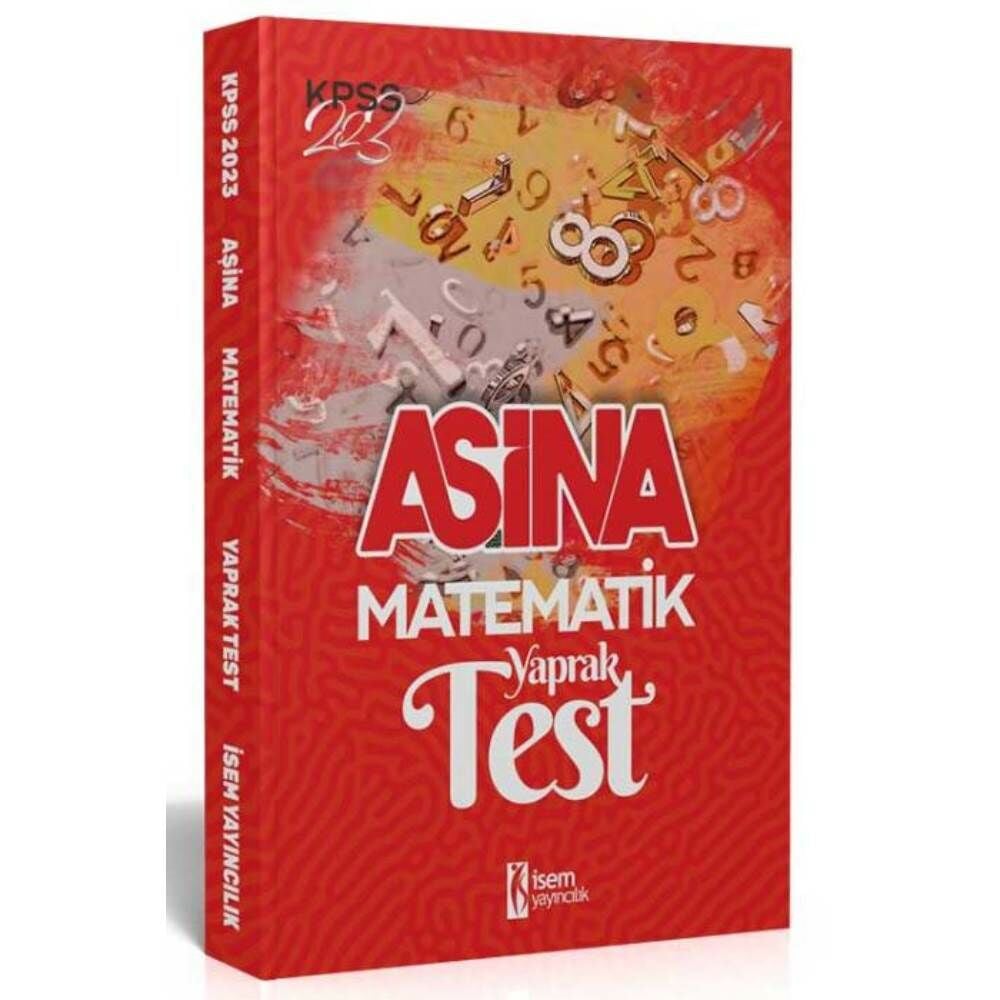İsem 2023 Kpss Aşina Matematik Yaprak Test