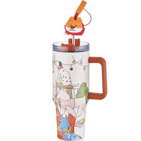 Diller 1200 ml Çelik Termos Matara D9222 Beyaz