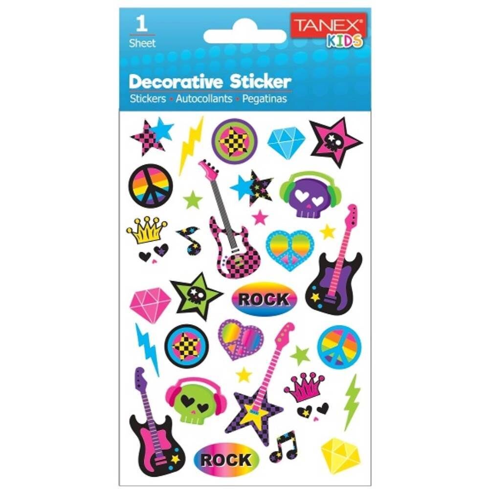 Tanex Sticker Rock Serisi 25063