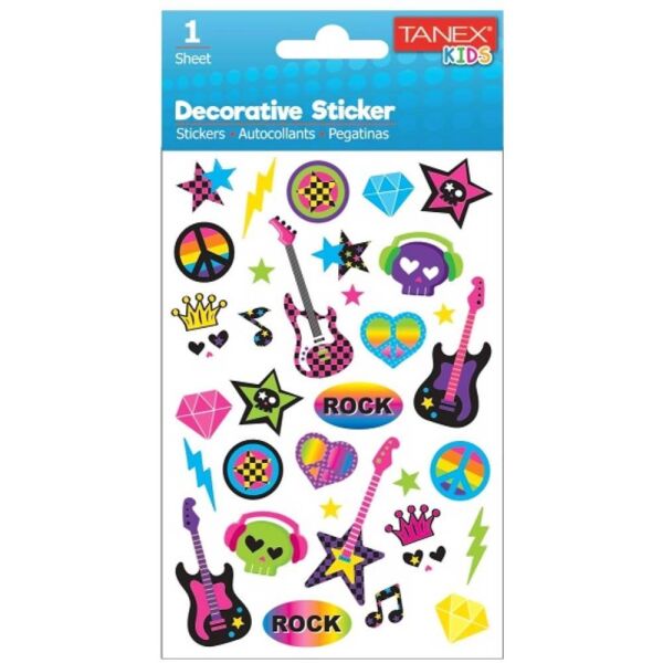 Tanex Sticker Rock Serisi 25063
