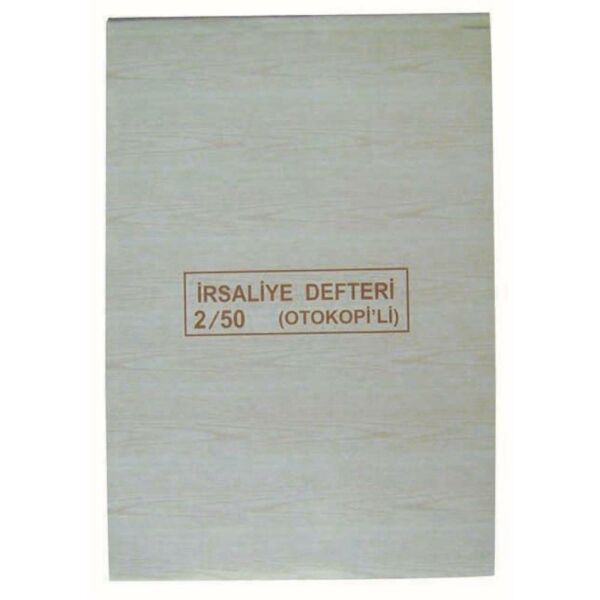 Dilman İrsaliye Defteri 2/50 3 Nüsha 4116