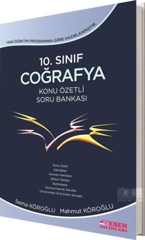 Esen 10.Sınıf Coğrafya Soru Bankası Konu Özetli