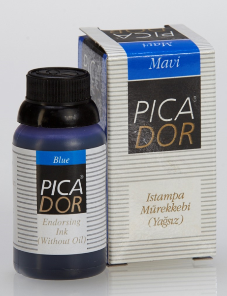 Picador Istampa Mürekkebi 30 cc Mavi