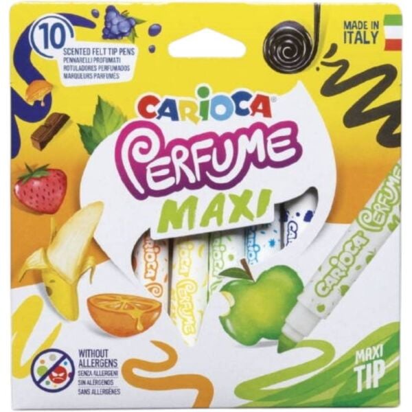 Carioca 42989 Kokulu Jumbo Keçeli Kalem 12 Renk