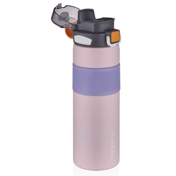 Vagonlife 800 ml Çelik Termos Matara VGN032 Pembe
