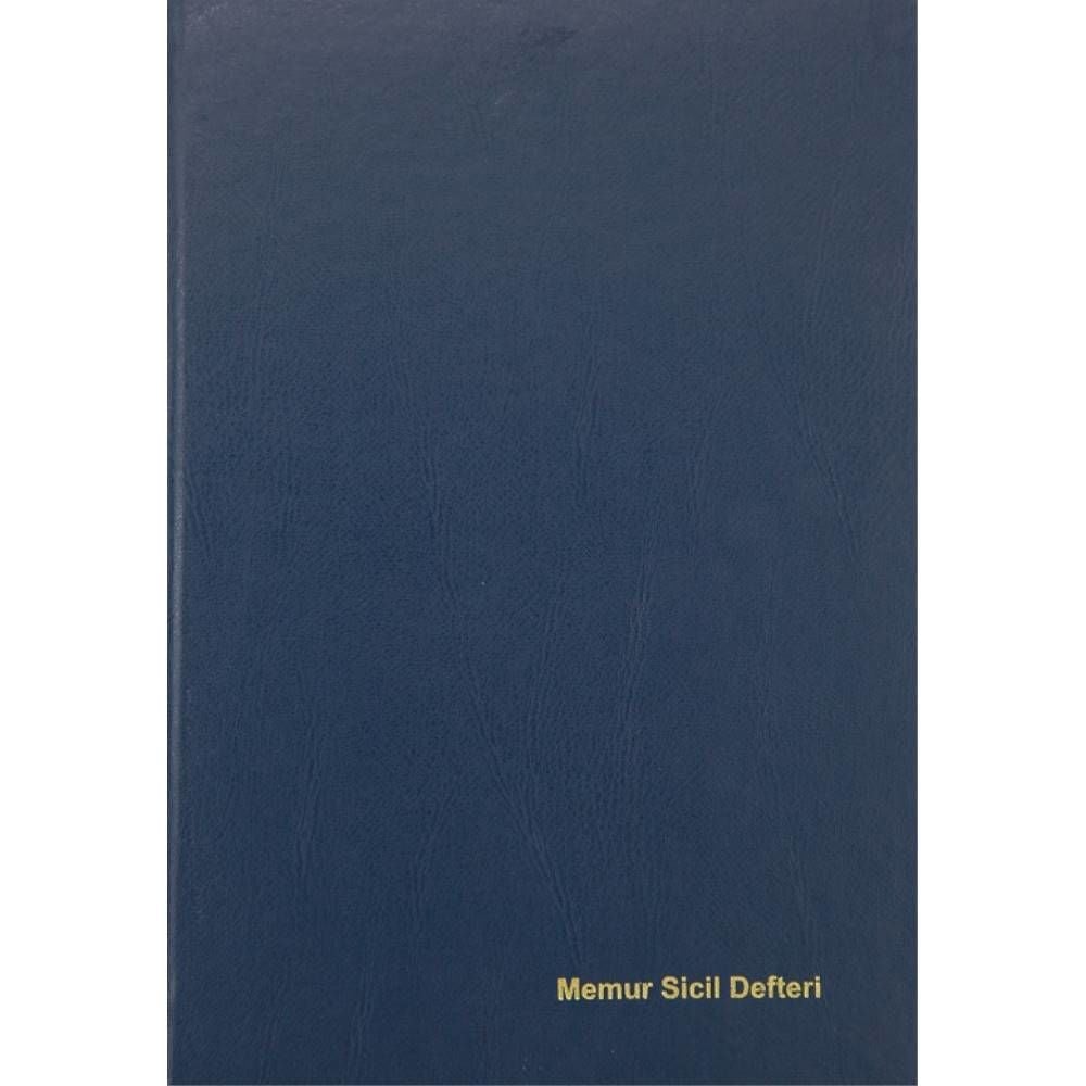Dilman Memur Sicil Defteri Ciltli 22X32 96 Yp 5347