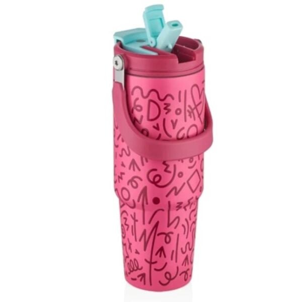 Vagonlife 900 ml Çelik Termos Matara VGN8137 Kırmızı