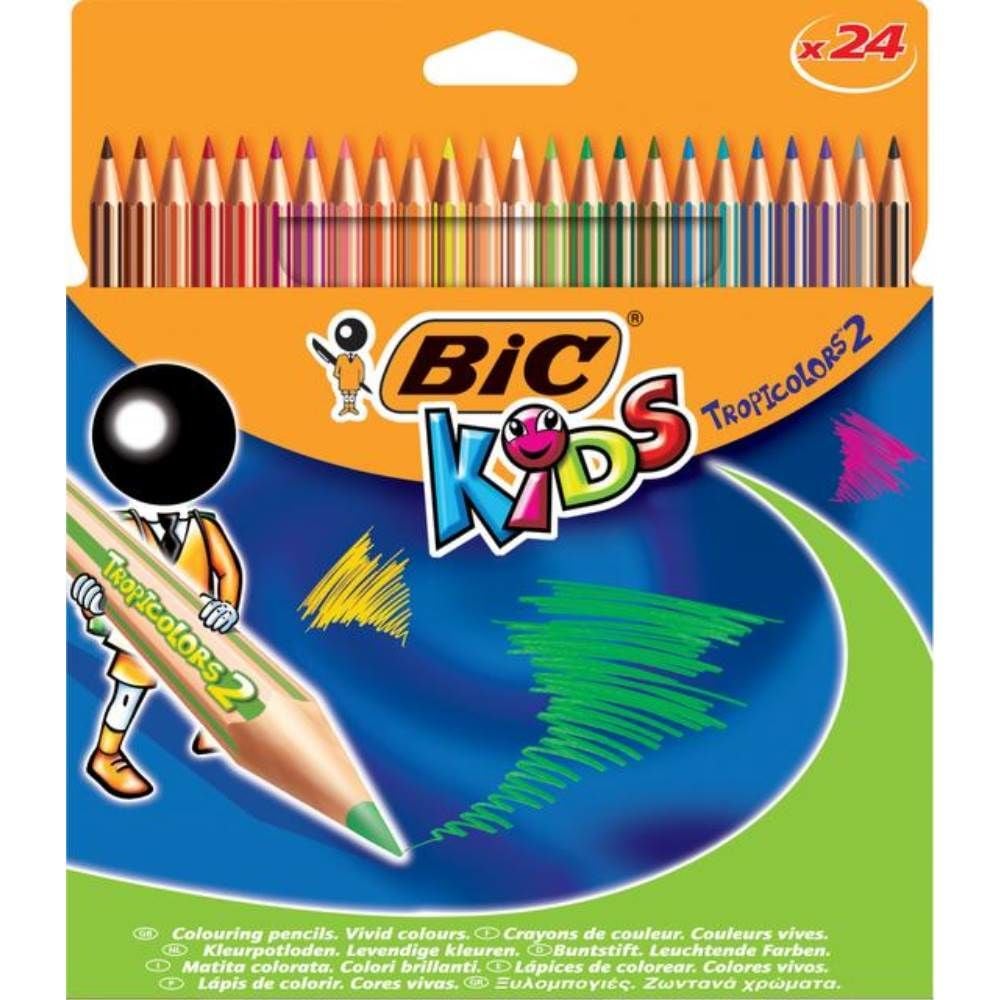 Bic Tropicolors Kuru Boya 24 Renk 9375182
