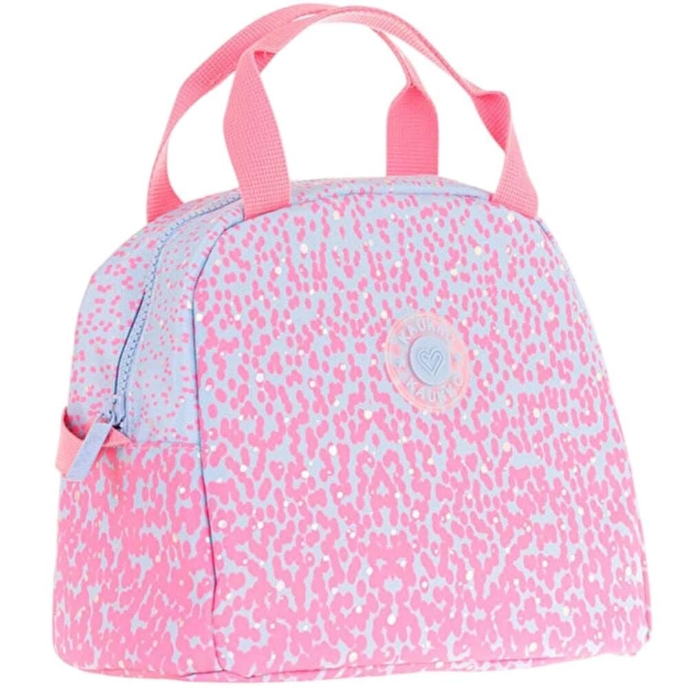 Kaukko K9078 Dots Pink Beslenme Çantası