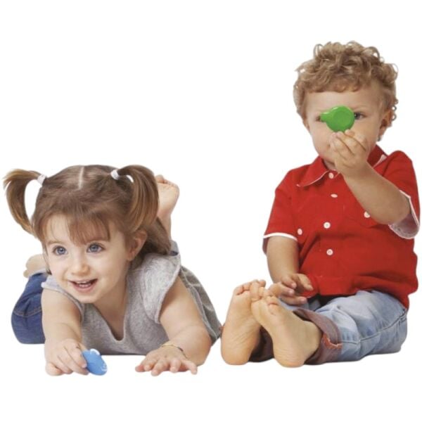 Carioca 42956 Baby Teddy Şekilli Mum Boya 6 Renk