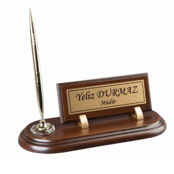 Ahşap Masa İsimliği