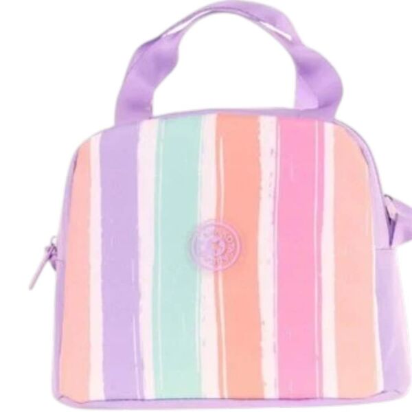 Kaukko K9076 Rainbow Line Lilac Beslenme Çantası