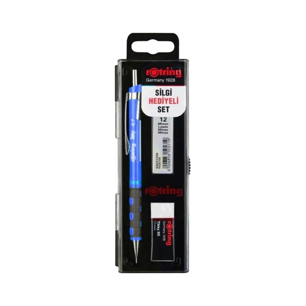 Rotring Tikky Versatil Kalem Seti 07 mm Menekşe Mavi
