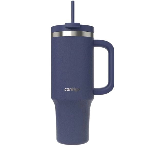 Contigo Streeterville Çelik Pipetli Tumbler Bardak 1200 ml Mavi