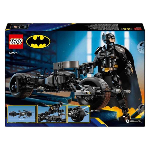 LEGO DC Batman Yapım Figürü ve Bat-Pod Motosiklet 76273