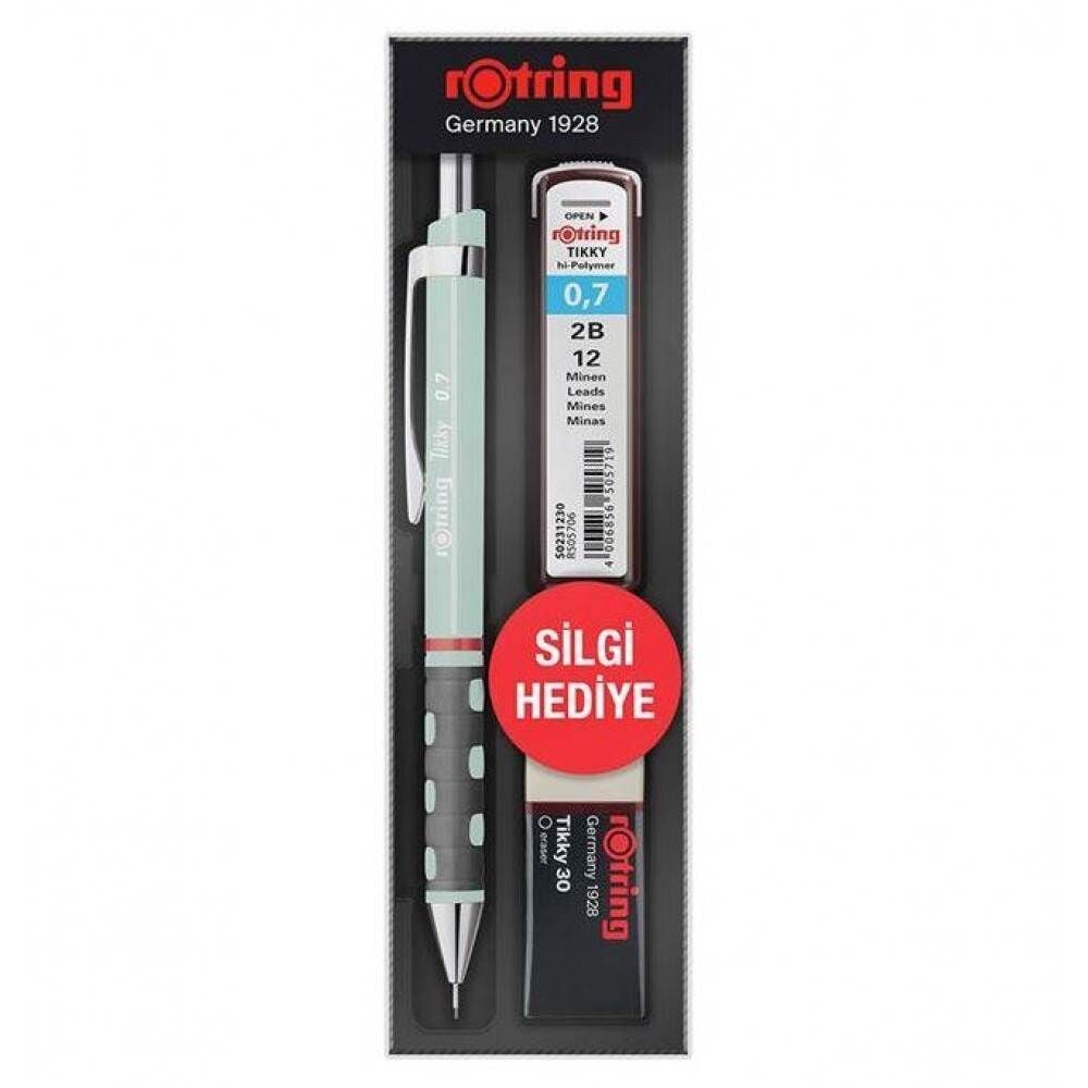 Rotring Tikky Versatil Kalem Seti 07 mm Opal Mavi