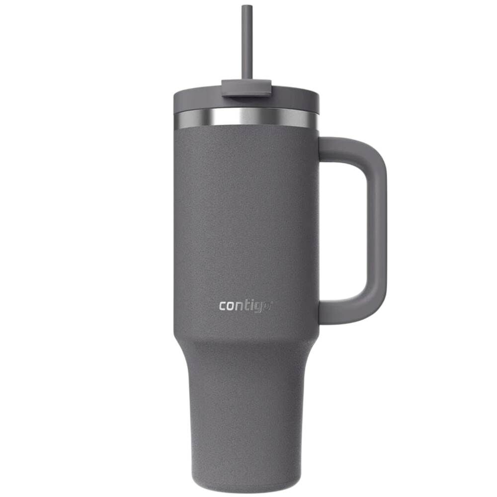 Contigo Streeterville Çelik Pipetli Tumbler Bardak 1200 ml Antrasit