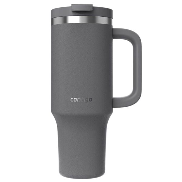 Contigo Streeterville Çelik Pipetli Tumbler Bardak 1200 ml Antrasit