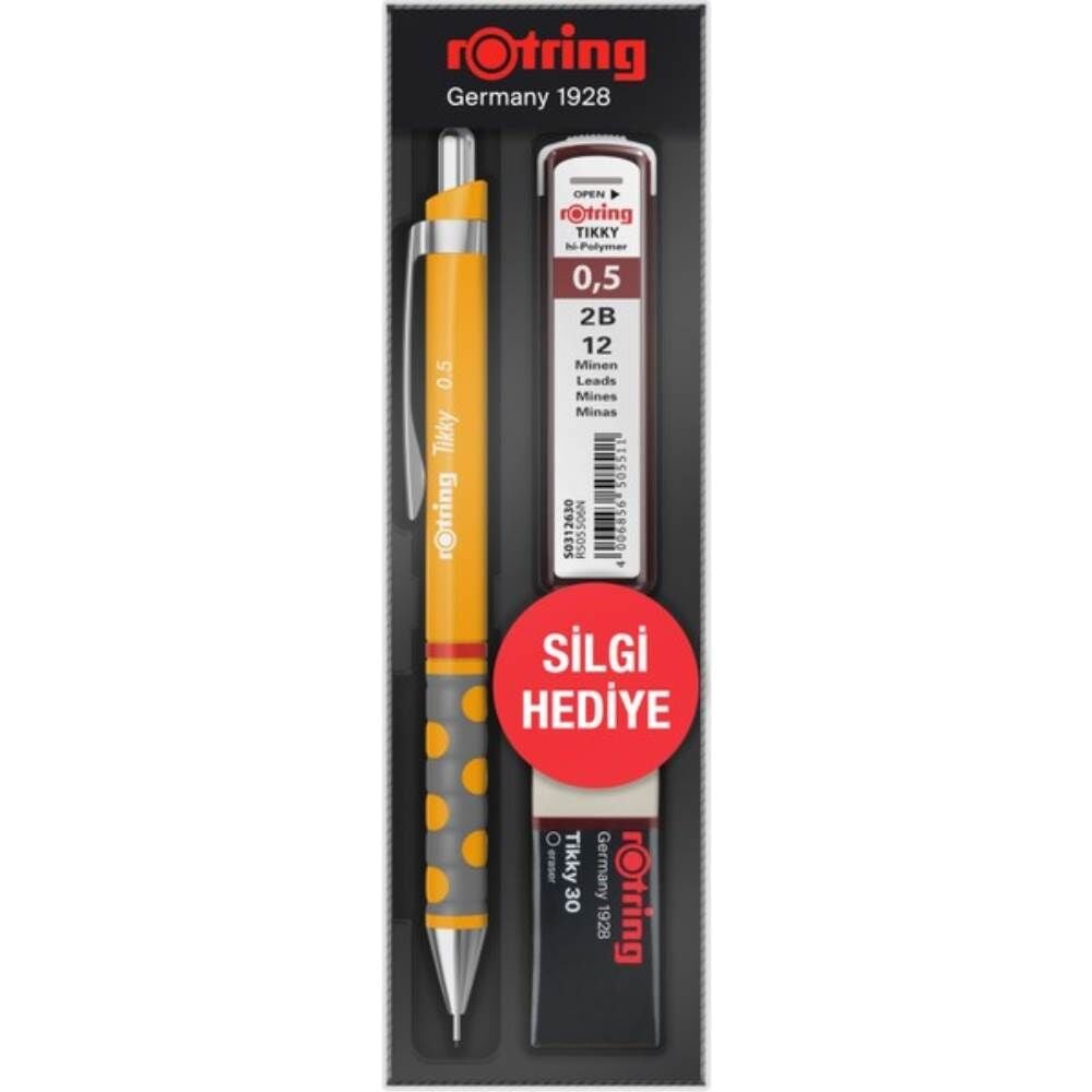 Rotring Tikky Versatil Kalem Seti 05 mm Mango Turuncu