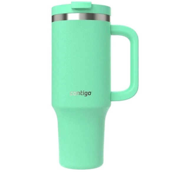 Contigo Streeterville Çelik Pipetli Tumbler Bardak 1200 ml Açık Yeşil