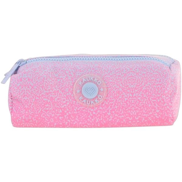 Kaukko K2714 Dots Dual Pink Kalem Çantası