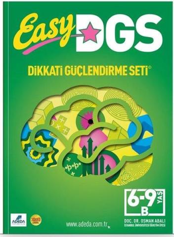 Adeda Neuro Via ile Easy Dikkat Güçlendirme Seti B Kitabı 6-9 Yaş