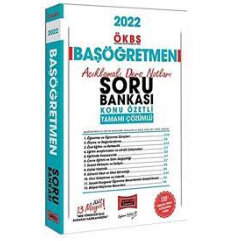 Yargı ÖKBS 2022 Başöğretmenlik Soru Bankası Konu Özetli