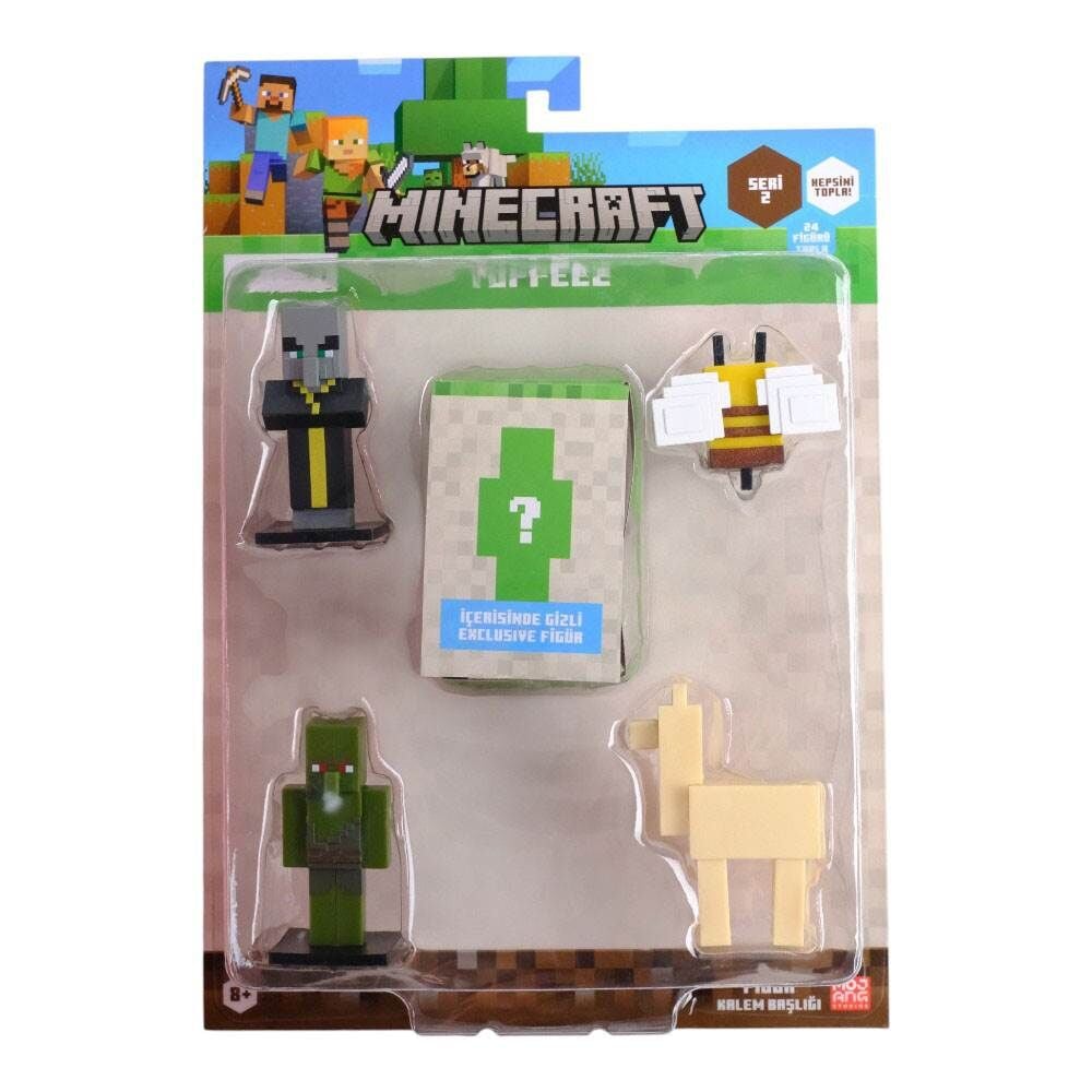 Minecraft 3D Figür Toppeez 5'li Set Model 5 MC2240