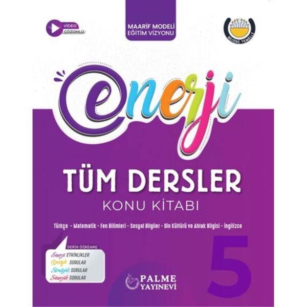 Palme 5.Sınıf Tüm Dersler Konu Anlatımlı Soru Bankası
