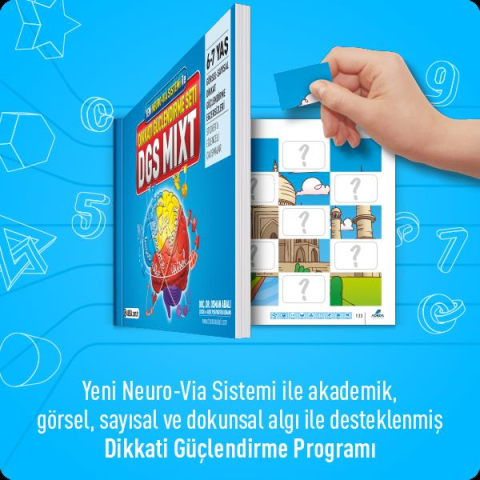 Adeda Neuro Via ile Dikkat Güçlendirme Seti Dgs Mixt 6-7 Yaş