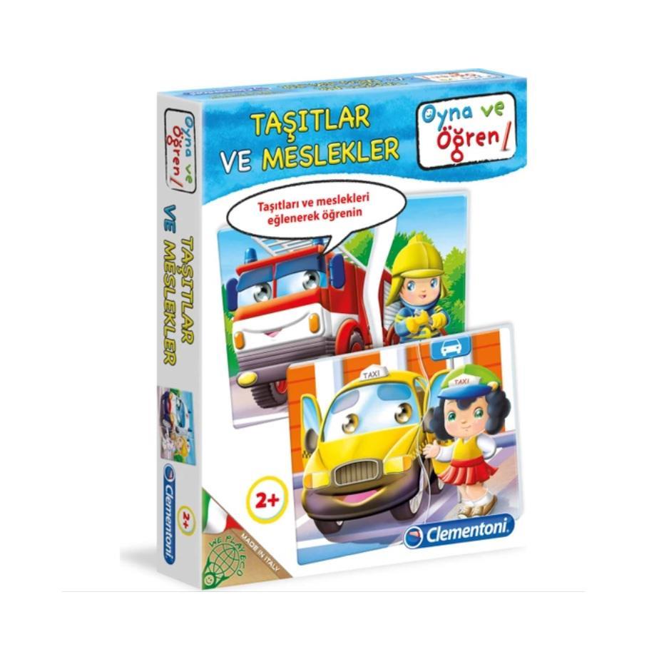 Clementoni Oyna ve Öğren Taşıtlar ve Meslekler 64286