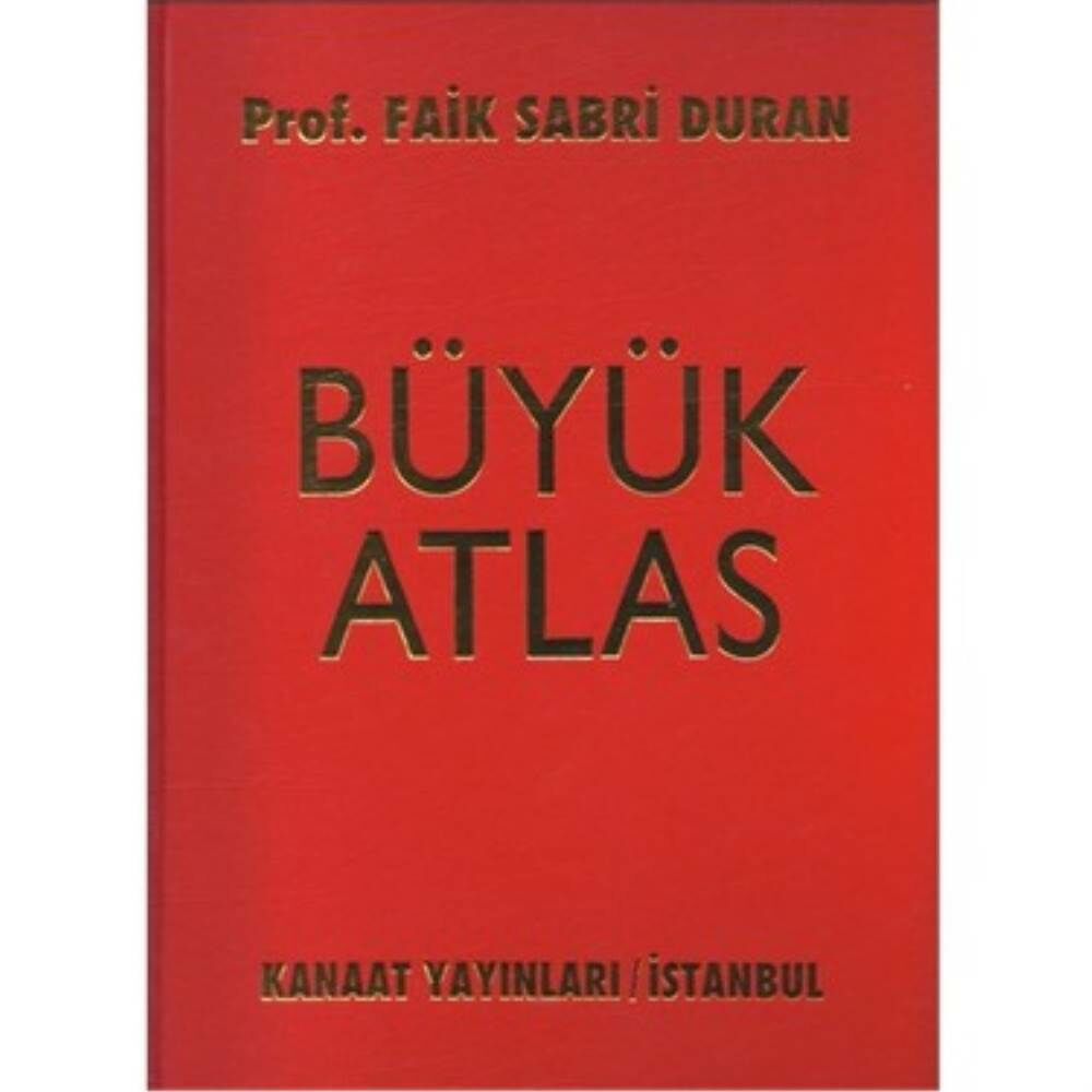 Kanaat Yeni Büyük Atlas