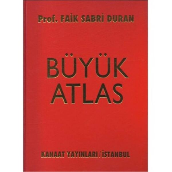 Kanaat Yeni Büyük Atlas