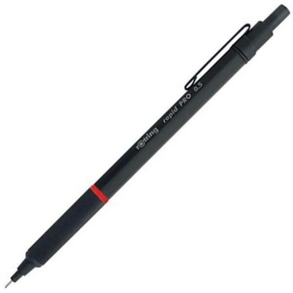 Rotring Versatil Kalem Rapıd Pro 0.5 Mat Siyah 1904258