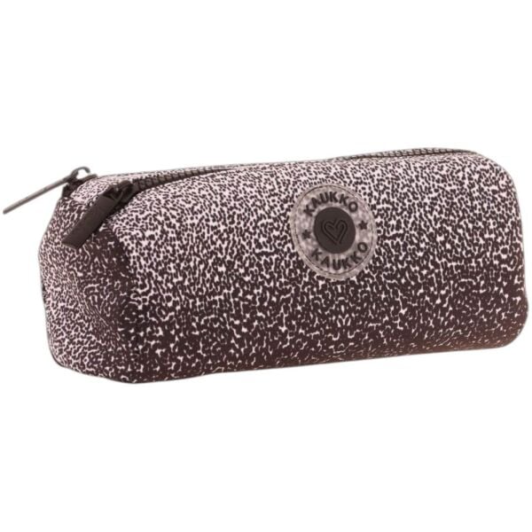 Kaukko K2715 Dots Dual Black Kalem Çantası