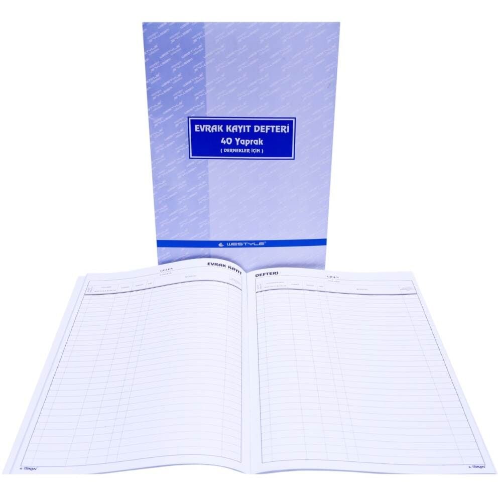 Özkan Evrak Kayıt Defteri Dernekler İçin BM513 BM013