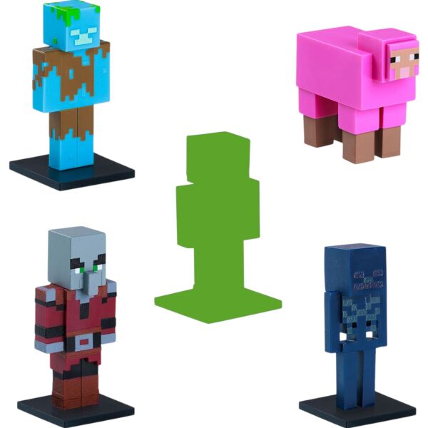 Minecraft 3D Figür Toppeez 5'li Set Model 6 MC2240