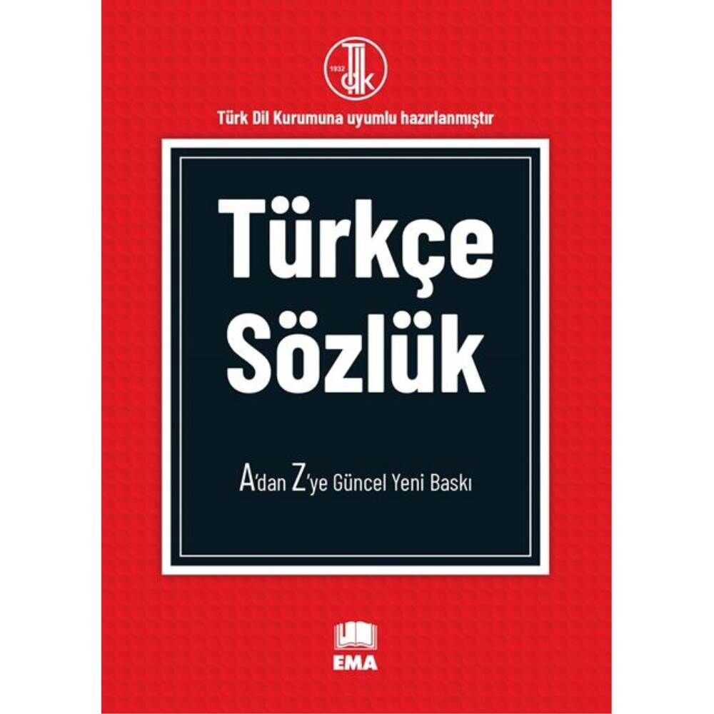 Ema Ortaokullar İçin Karton Kapak Türkçe Sözlük