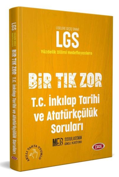 Data 8.Sınıf Lgs Bir Tık Zor İnkılap Tarihi Soru Bankası