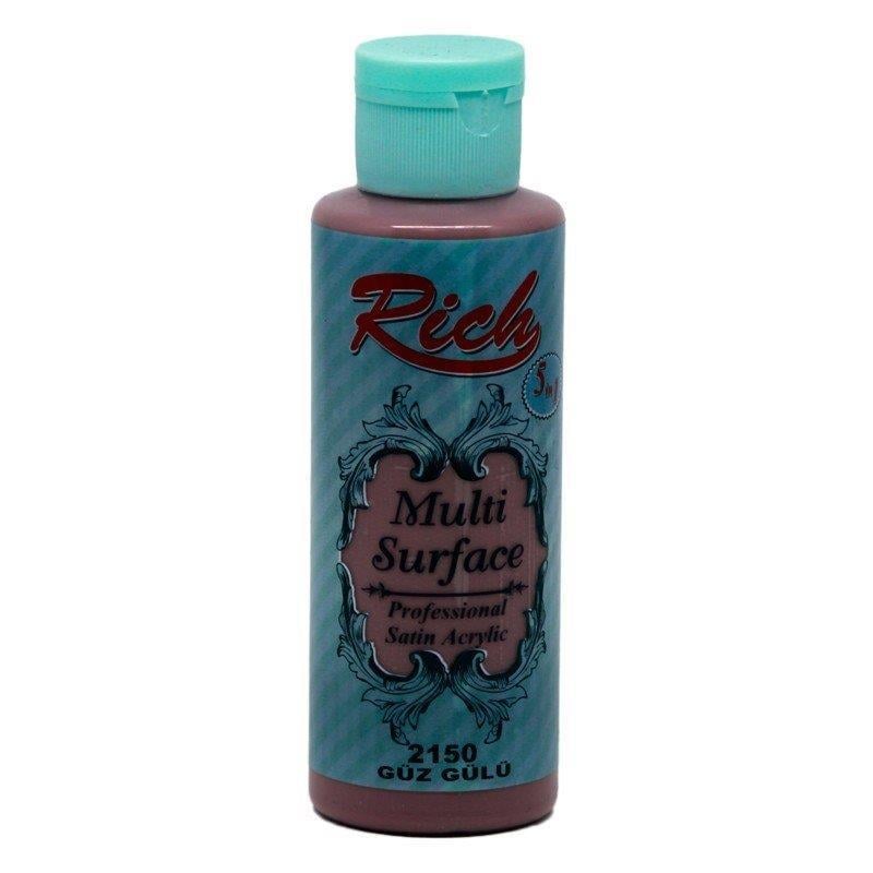 Rich Multi Surface Akrilik Boya 120 cc Güz Gülü 120-2150