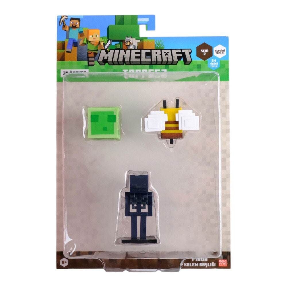 Minecraft 3D Figür Toppeez 3 lü Set Model 1 MC2020