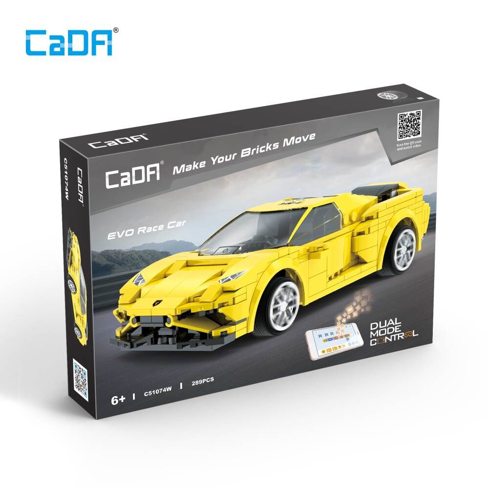 CADA Evo Yarış Arabası 289 Parça Blok Oyuncak C51074W