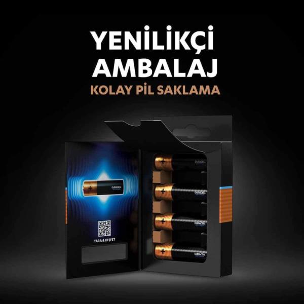 Duracell Kalem Pil Optimum AA 4 lü