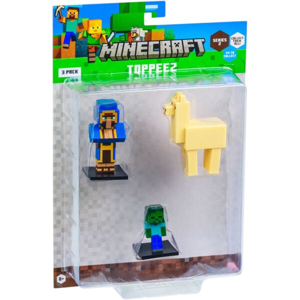 Minecraft 3D Figür Toppeez 3 lü Set Model 1 MC2020
