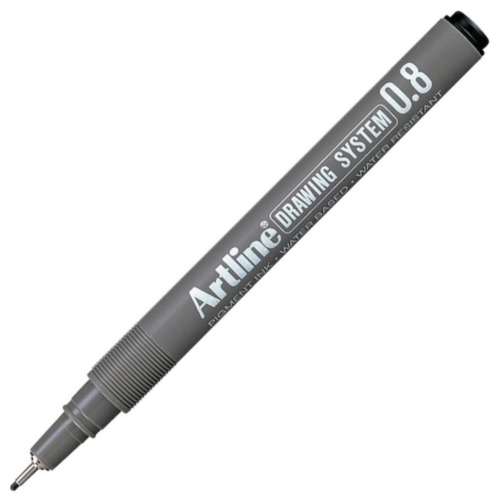 Artlıne Çizim Kalemi Drawıng System 238 0.8 Siyah A-Ek-238 Black