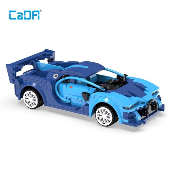 CADA Blue Race Car 325 Parça Blok Oyuncak C51073W