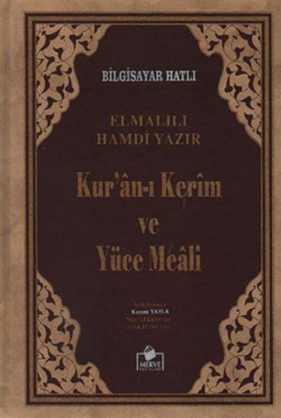 Merve Orta Boy Bilgisayar Hatlı Kuranı Kerim ve Meali