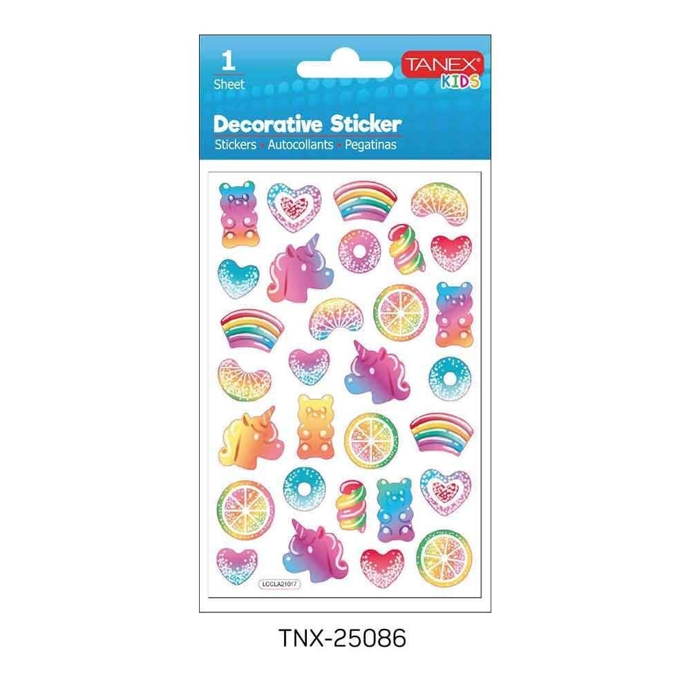 Tanex Sticker Unicorn Serisi 25086