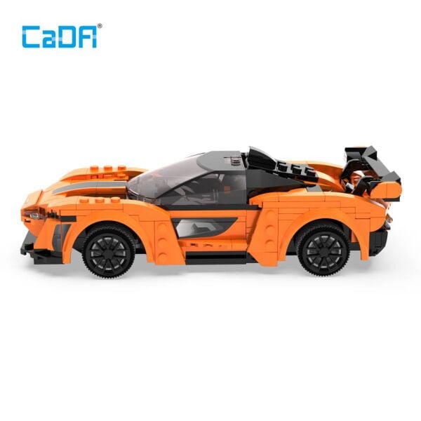 CADA Turuncu Blaze Car 325 Parça Blok Oyuncak C51075W