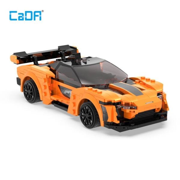 CADA Turuncu Blaze Car 325 Parça Blok Oyuncak C51075W